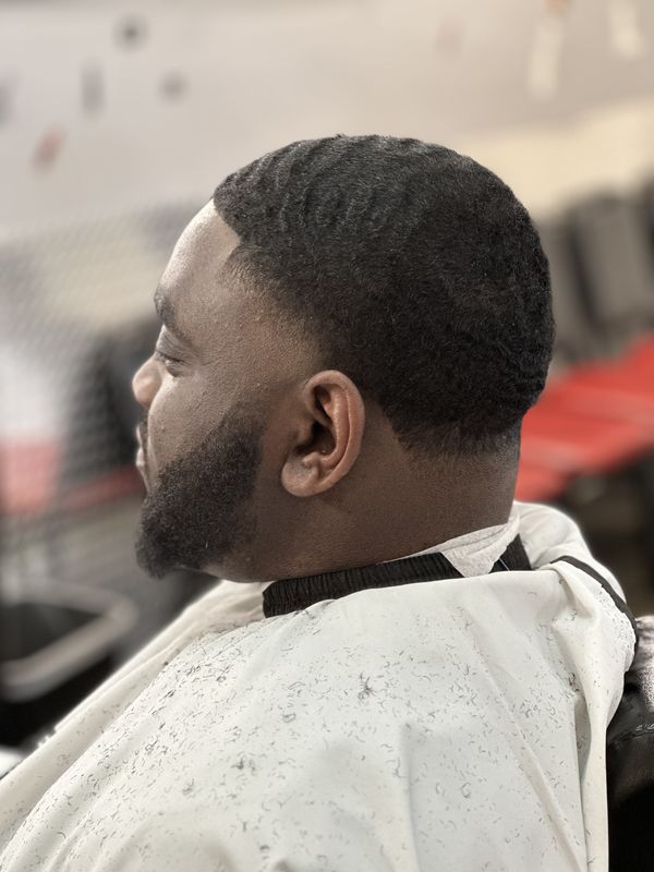 Haircut & Beard Trim at 20 & Out Barbershop